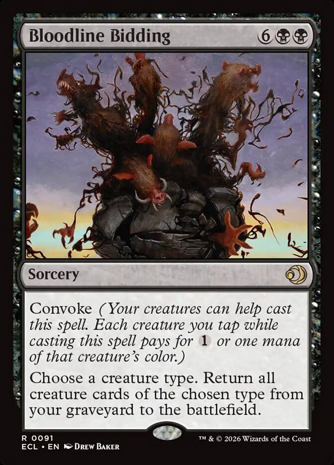 Chamado da Linhagem / Bloodline Bidding - Magic: The Gathering - MoxLand
