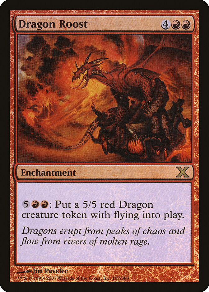 Poleiro de Dragões / Dragon Roost - Magic: The Gathering - MoxLand
