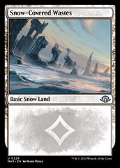 Ermos Nevados / Snow-Covered Wastes - Magic: The Gathering - MoxLand