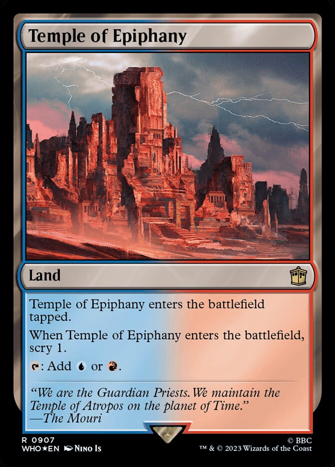 Templo da Epifania / Temple of Epiphany - Magic: The Gathering - MoxLand