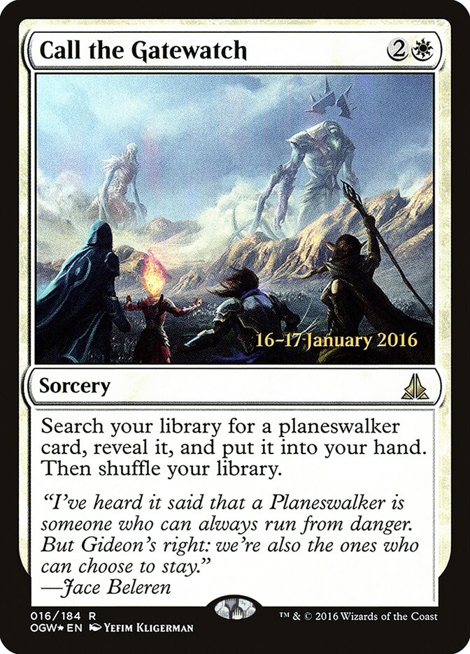Chamar as Sentinelas / Call the Gatewatch - Magic: The Gathering - MoxLand