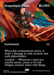 Assalto de Ginete de Dragão / Dragonback Assault - Magic: The Gathering - MoxLand