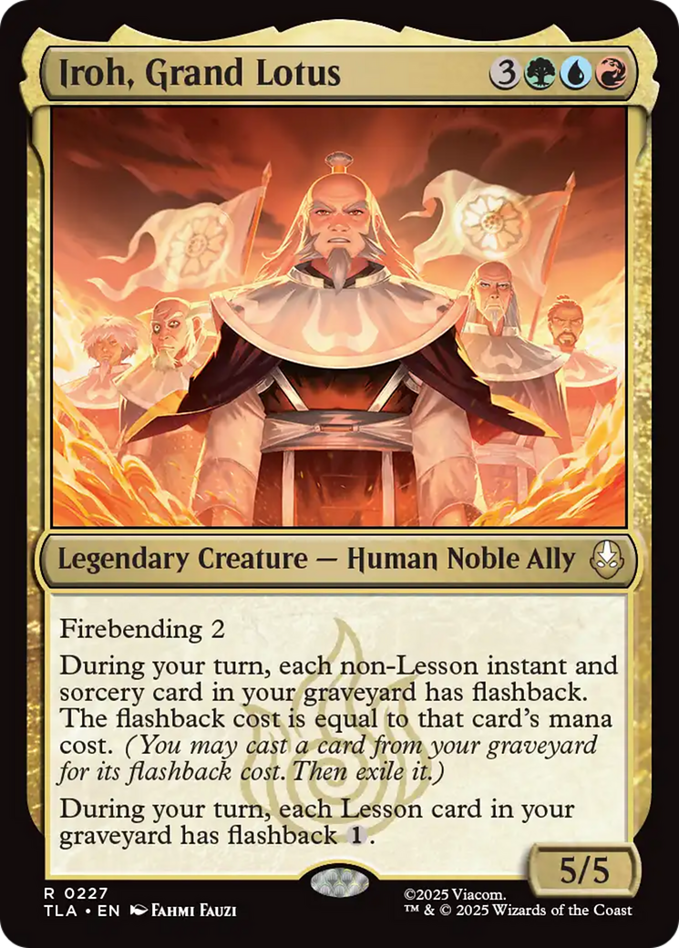 Iroh, Grande Lótus / Iroh, Grand Lotus - Magic: The Gathering - MoxLand