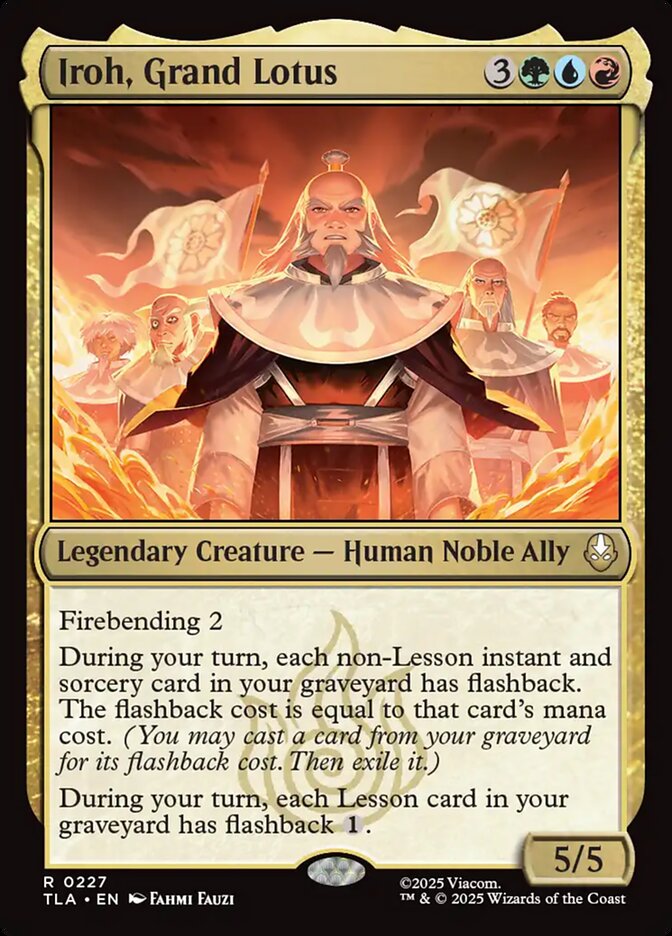 Iroh, Grande Lótus / Iroh, Grand Lotus - Magic: The Gathering - MoxLand