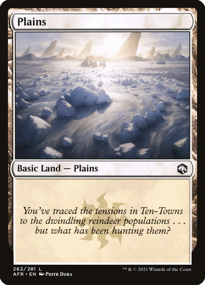 Planície / Plains - Magic: The Gathering - MoxLand