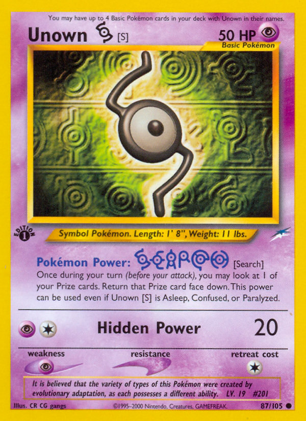 Unown [S] - MoxLand - MoxLand