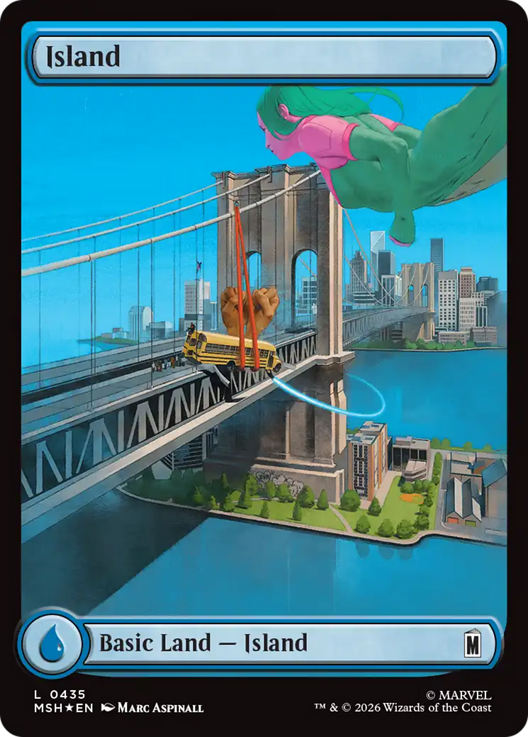 Ilha / Island - Magic: The Gathering - MoxLand
