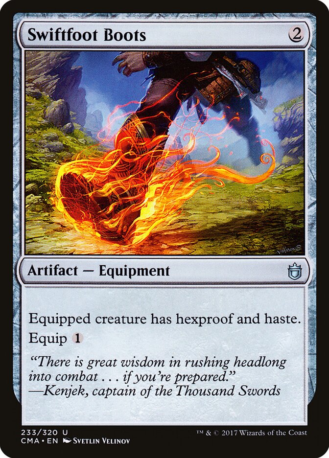Botas Pé-ligeiro / Swiftfoot Boots - Magic: The Gathering - MoxLand