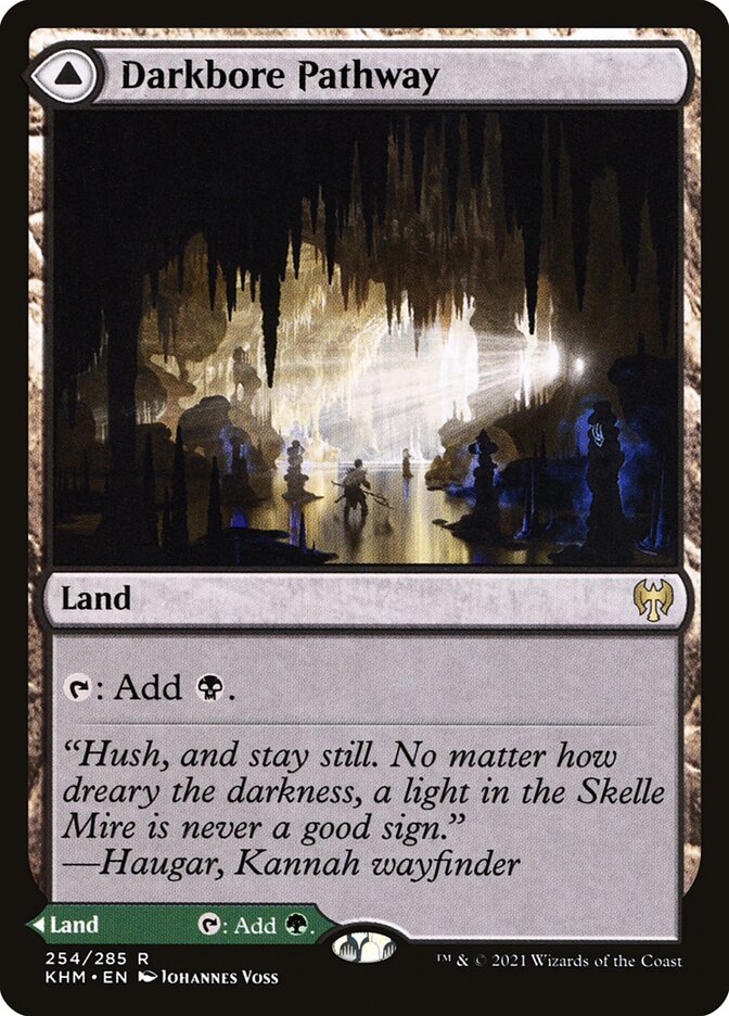 Senda do Túnel Sombrio / Darkbore Pathway - Magic: The Gathering - MoxLand