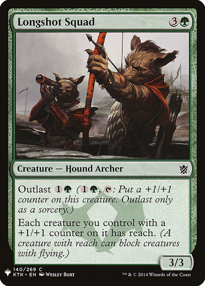 Esquadrão Tiro-longo / Longshot Squad - Magic: The Gathering - MoxLand