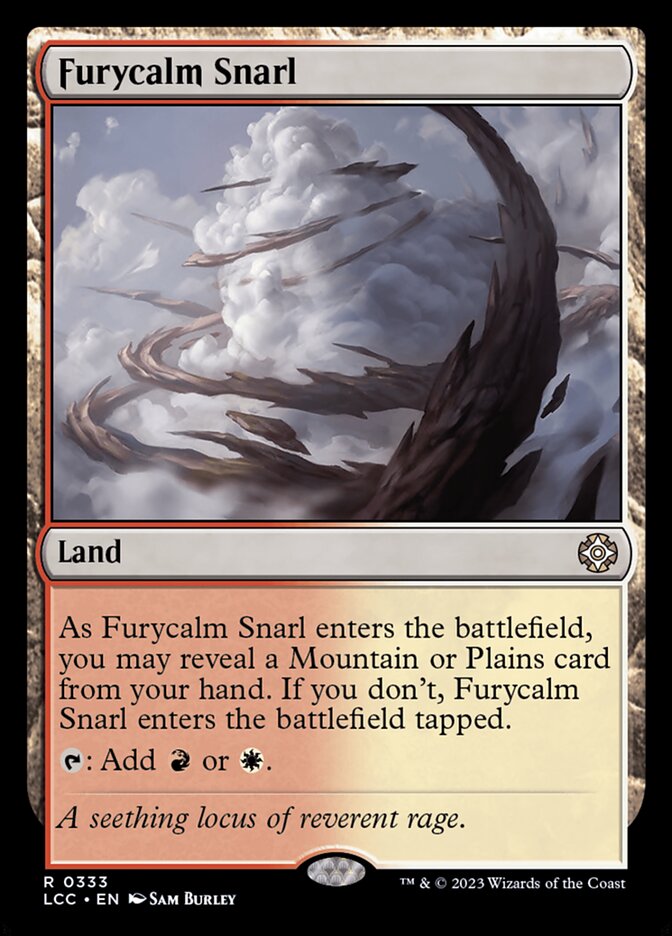 Liame da Calmafuriosa / Furycalm Snarl - Magic: The Gathering - MoxLand