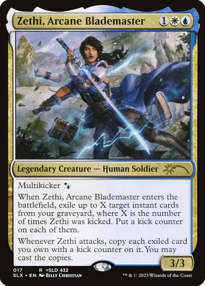 Zethi, Arcane Blademaster - Magic: The Gathering - MoxLand
