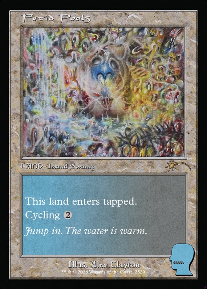 Lagoas Fétidas / Fetid Pools - Magic: The Gathering - MoxLand