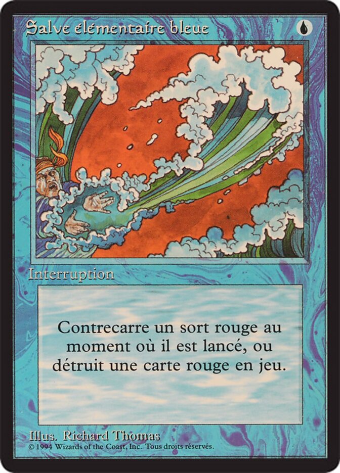 Maldição do Elemental Azul / Blue Elemental Blast - Magic: The Gathering - MoxLand