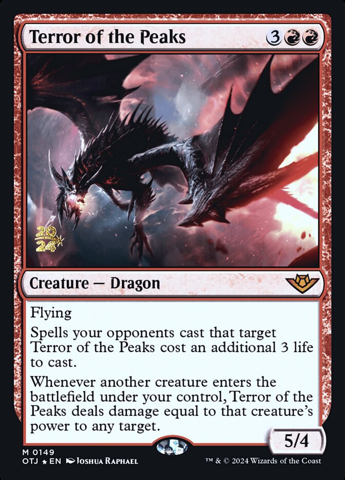 Terror dos Picos / Terror of the Peaks - Magic: The Gathering - MoxLand
