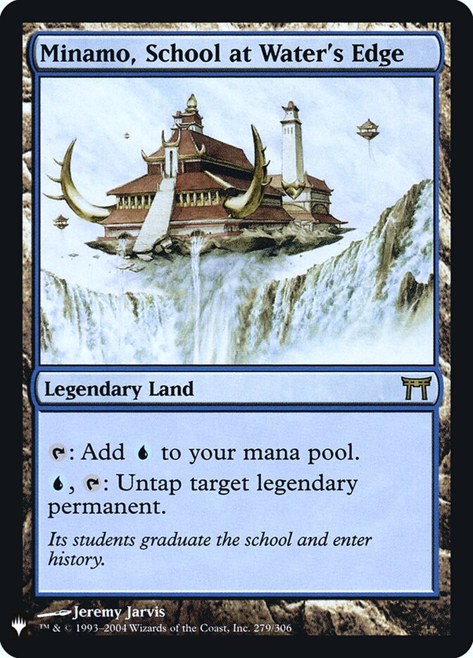 Minamo, Escola à Beira d'Água / Minamo, School at Water's Edge - Magic: The Gathering - MoxLand