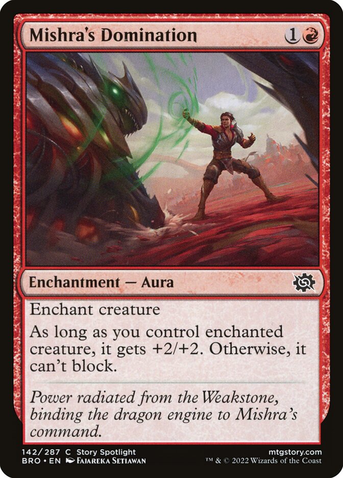 Dominação de Mishra / Mishra's Domination - Magic: The Gathering - MoxLand