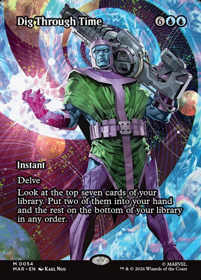 Revirar o Tempo / Dig Through Time - Magic: The Gathering - MoxLand