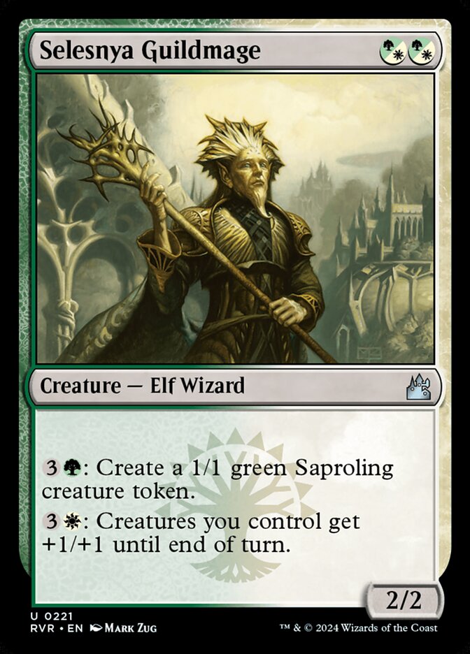 Mago da Guilda Selesnya / Selesnya Guildmage - Magic: The Gathering - MoxLand