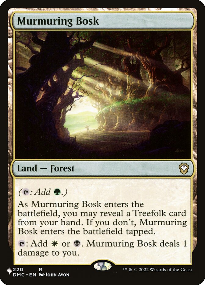 Bosque Murmurante / Murmuring Bosk - Magic: The Gathering - MoxLand