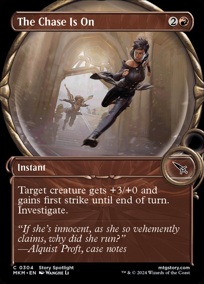 A Perseguição Começou / The Chase Is On - Magic: The Gathering - MoxLand