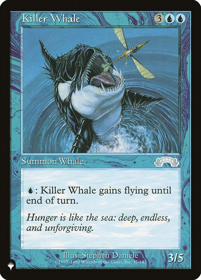 Baleia Assassina / Killer Whale - Magic: The Gathering - MoxLand