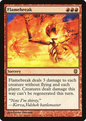 Erupção de Chamas / Flamebreak - Magic: The Gathering - MoxLand