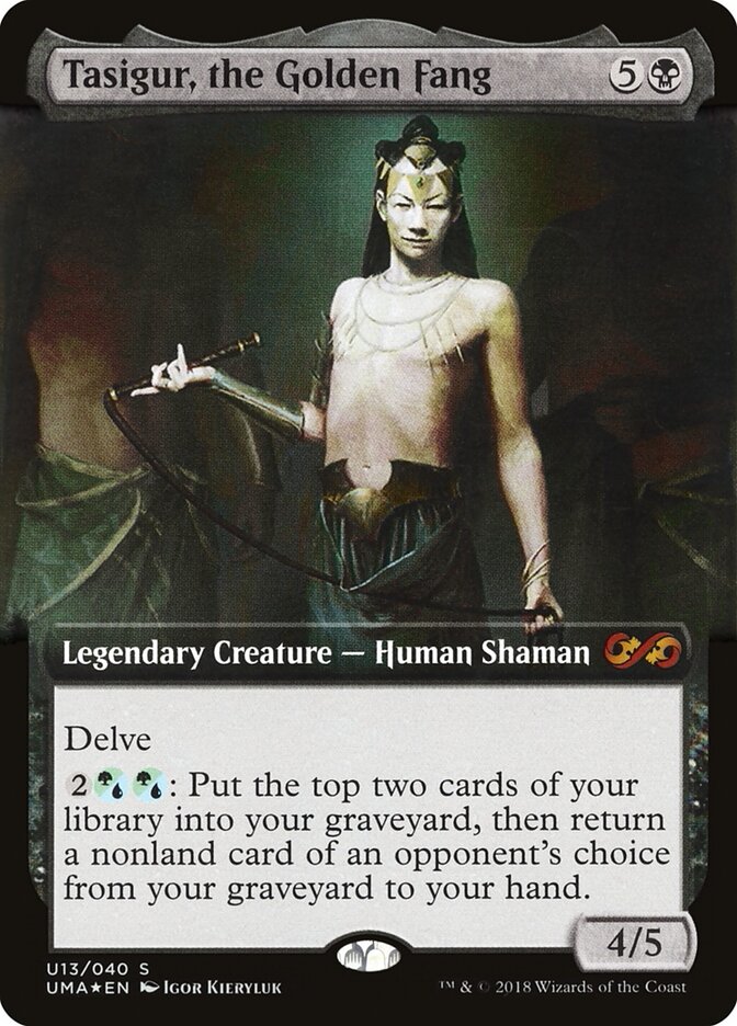 Tasigur, a Presa de Ouro / Tasigur, the Golden Fang - Magic: The Gathering - MoxLand