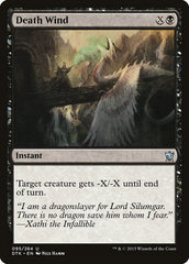 Vento da Morte / Death Wind - Magic: The Gathering - MoxLand