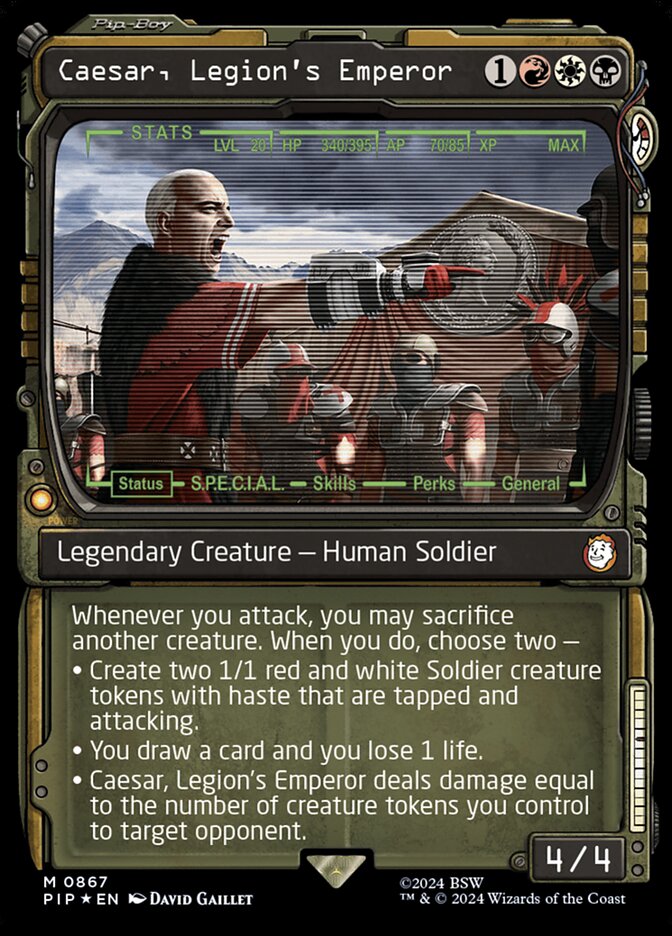 Caesar, Imperador da Legião / Caesar, Legion's Emperor - Magic: The Gathering - MoxLand
