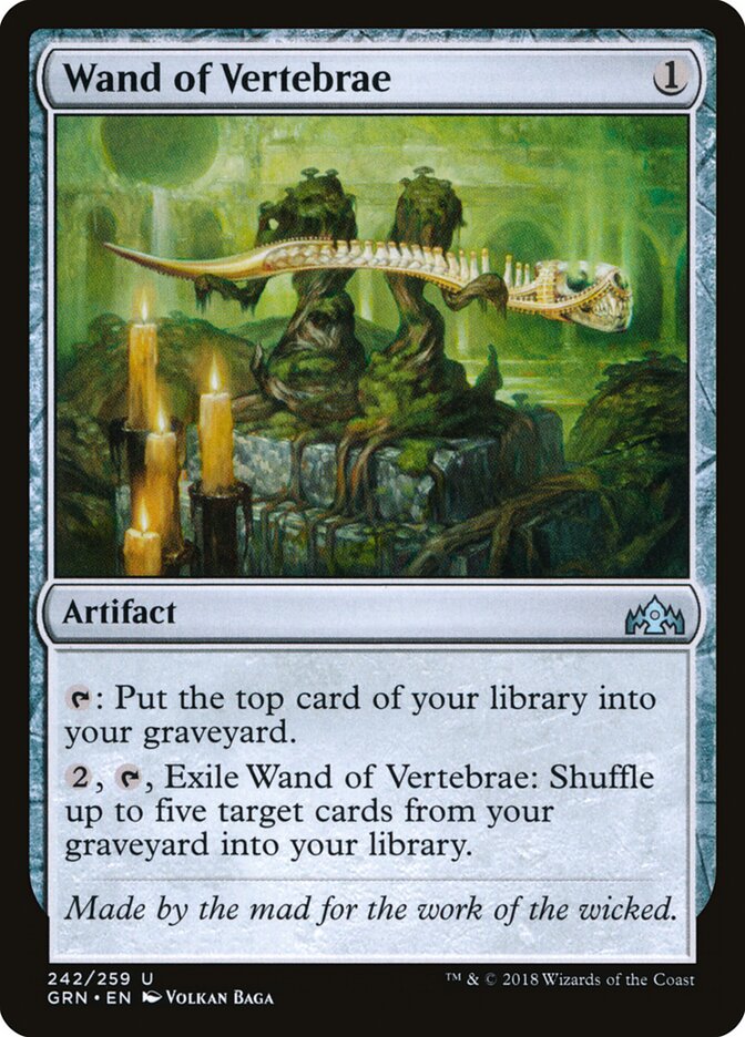Varinha de Vértebras / Wand of Vertebrae - Magic: The Gathering - MoxLand