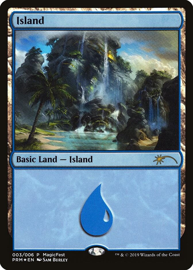Ilha / Island - Magic: The Gathering - MoxLand