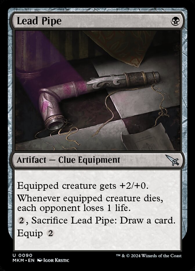 Cano de Chumbo / Lead Pipe - Magic: The Gathering - MoxLand