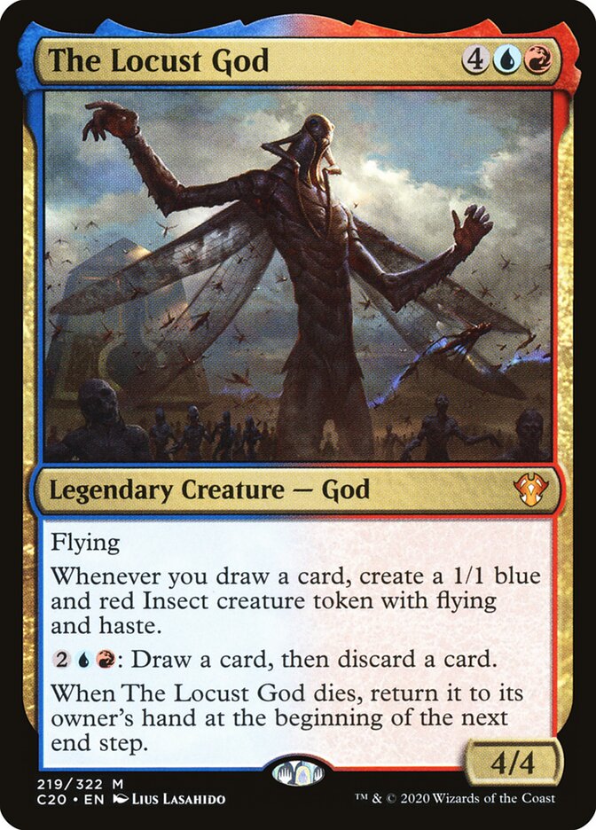 O Deus Gafanhoto / The Locust God - Magic: The Gathering - MoxLand