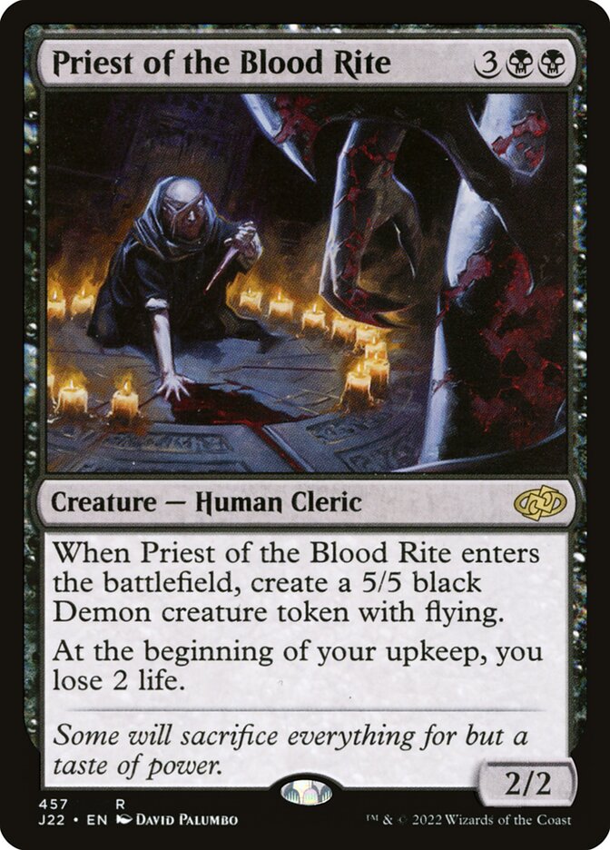 Sacerdote do Ritual de Sangue / Priest of the Blood Rite - Magic: The Gathering - MoxLand