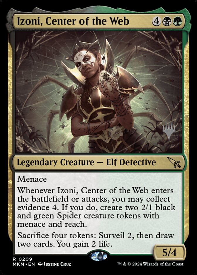 Izoni, Centro da Teia / Izoni, Center of the Web - Magic: The Gathering - MoxLand