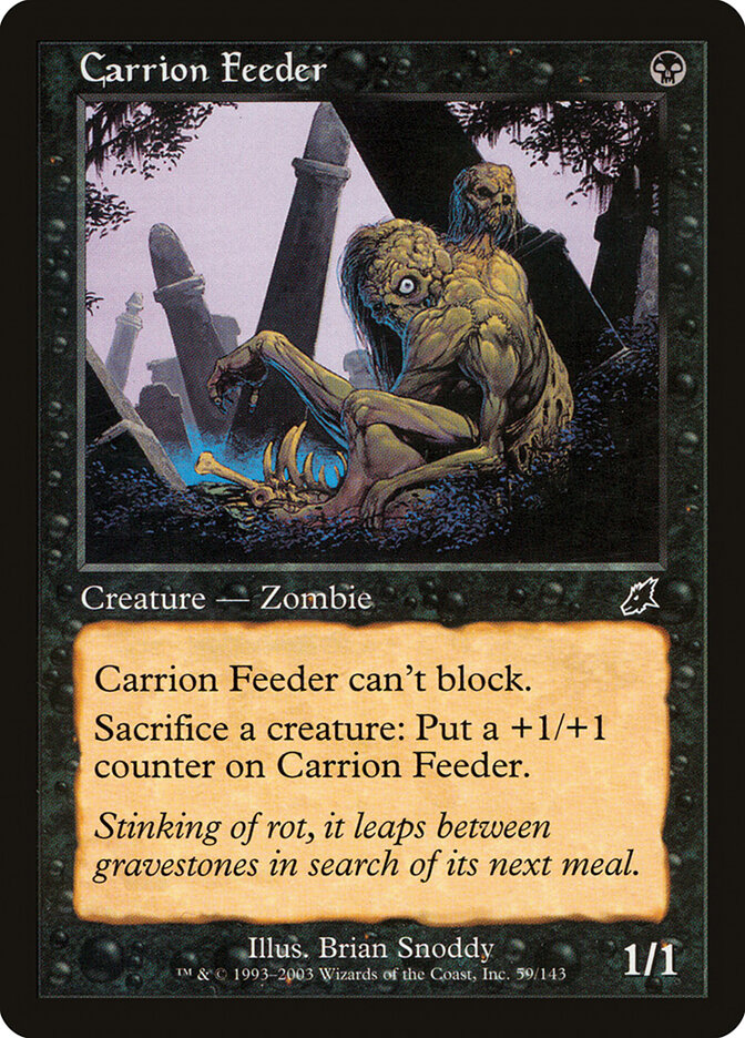 Comedor de Podridão / Carrion Feeder - Magic: The Gathering - MoxLand