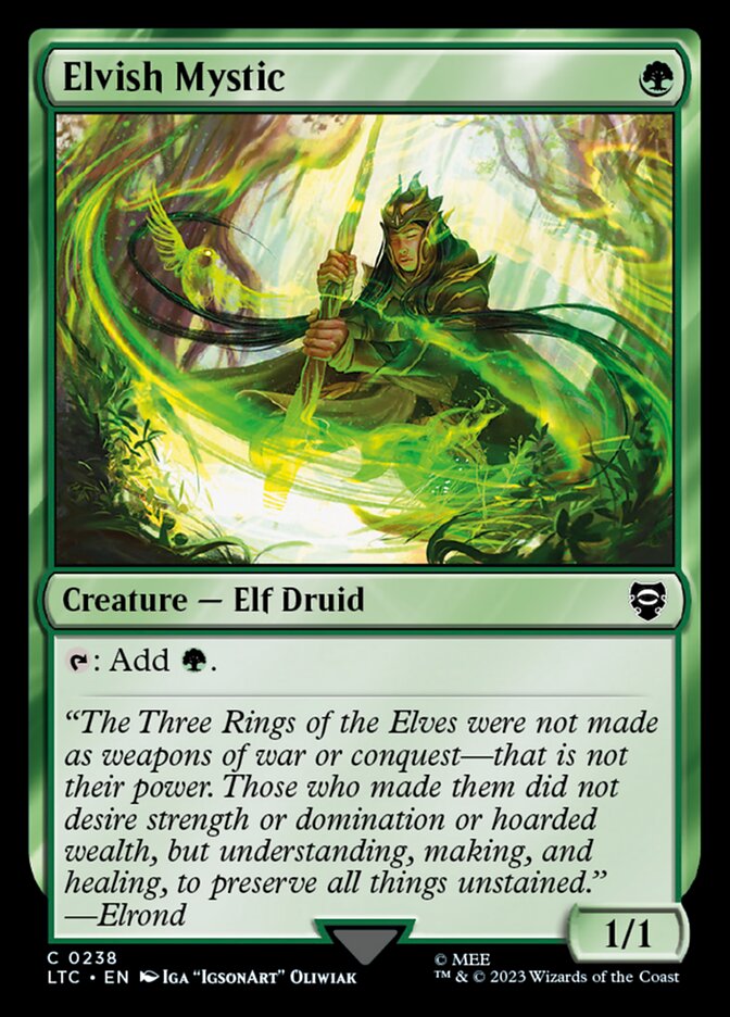 Místico Élfico / Elvish Mystic - Magic: The Gathering - MoxLand