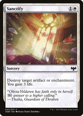 Santificar / Sanctify - Magic: The Gathering - MoxLand