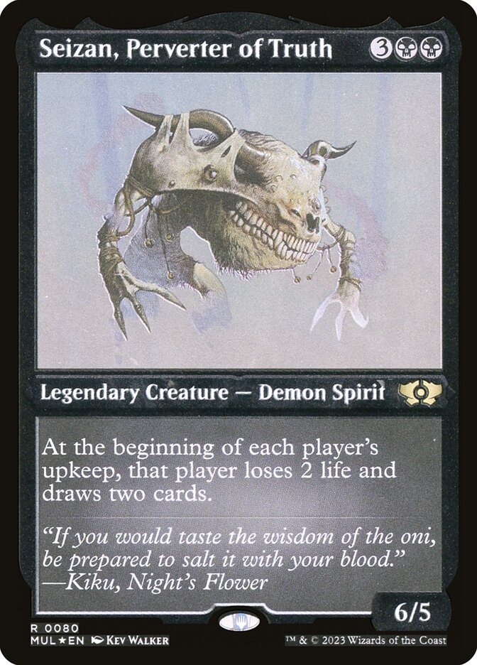 Seizan, o Perversor da Verdade / Seizan, Perverter of Truth - Magic: The Gathering - MoxLand