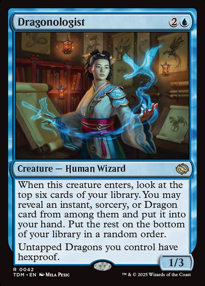 Dracologista / Dragonologist - Magic: The Gathering - MoxLand