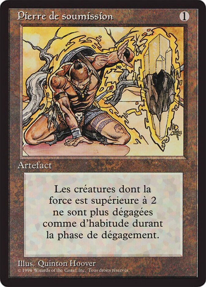 Pedra da Submissão / Meekstone - Magic: The Gathering - MoxLand
