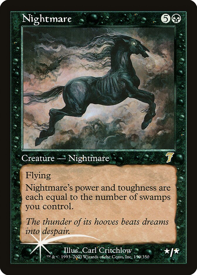 Pesadelo / Nightmare - Magic: The Gathering - MoxLand