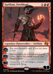 Sarkhan, Sangue de Fogo / Sarkhan, Fireblood - Magic: The Gathering - MoxLand