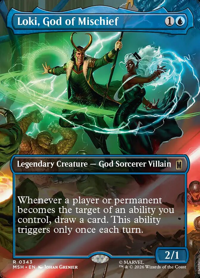 Loki, God of Mischief - Magic: The Gathering - MoxLand