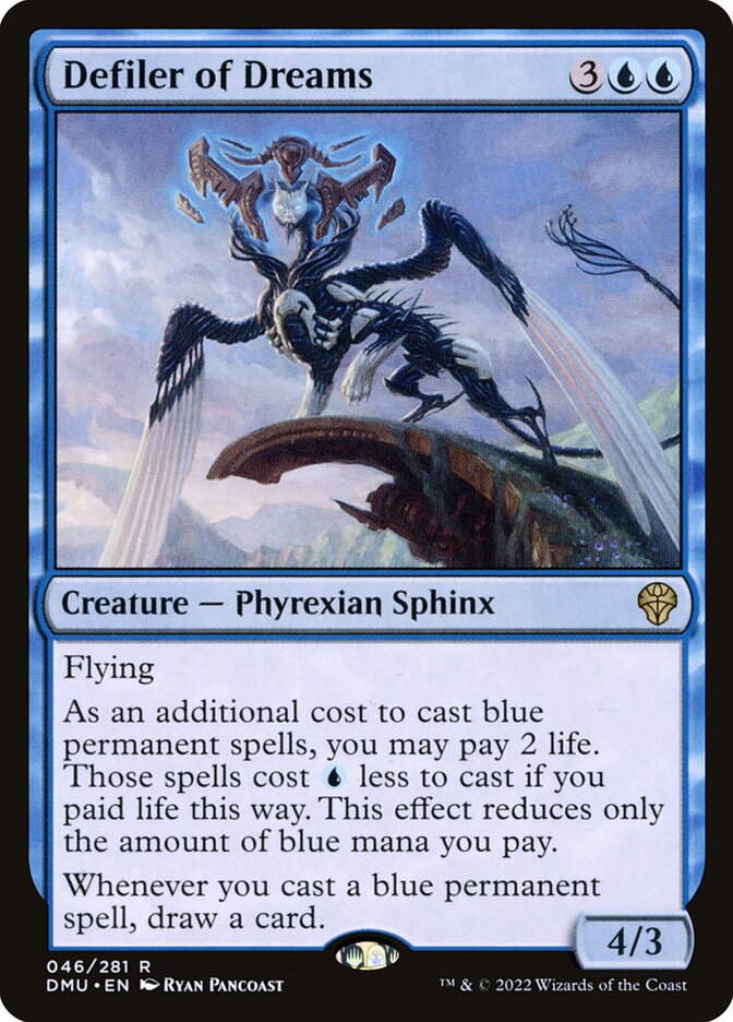 Profanador de Sonhos / Defiler of Dreams - Magic: The Gathering - MoxLand