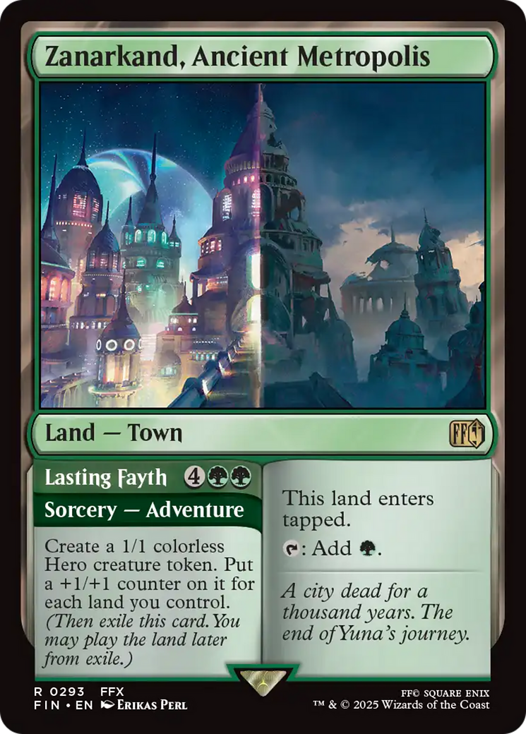 Zanarkand, Metrópole Ancestral / Zanarkand, Ancient Metropolis - Magic: The Gathering - MoxLand