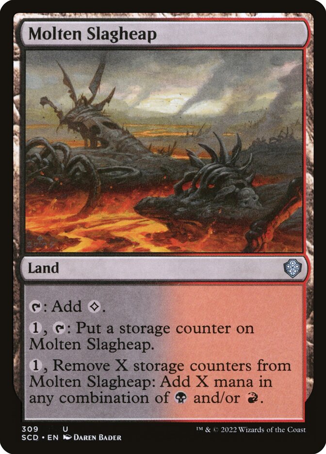 Escória Fundida / Molten Slagheap - Magic: The Gathering - MoxLand