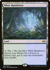 Floresta Tropical Nebulosa / Misty Rainforest - Magic: The Gathering - MoxLand
