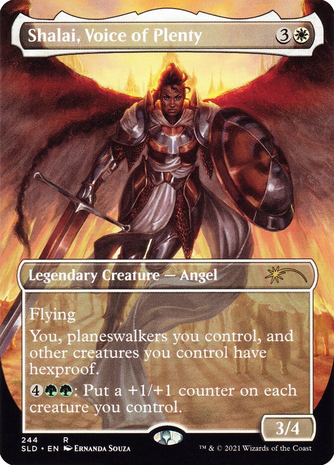 Shalai, Voz da Abundância / Shalai, Voice of Plenty - Magic: The Gathering - MoxLand